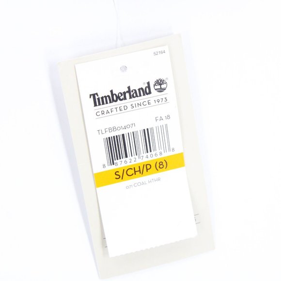 Timberland Hoodie Sweatshirt Boys Kids Gray Full Zip Cotton Size Small S NWT - Picture 5 of 9